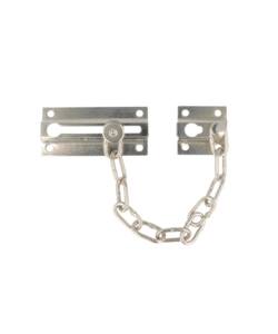 CHIUDIPORTA CON CATENELLA - FERRO NICHELATO - 1 PZ.