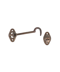 GANCIO PER FINESTRA 120 MM BRONZATO - 1 PEZZO