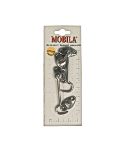 GANCIO PER FINESTRA 60 MM. - BRONZATO - 2 PZ.