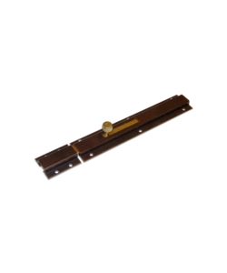 CATENACCIO TRASVERSALE PROFILATO 200 X 40 MM. - VERNICIATO BRONZO