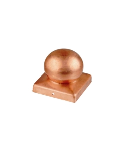 COPERTURA PER PALI A SFERA 90 X 90 MM.
