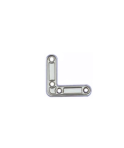 ANGOLI DI RINFORZO INOX 50 X 50 X 15 MM. - 4 PZ.