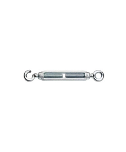 TENDITORE INOX GANCIO + OCCHIOLO M6 X 90 - 1 PZ.