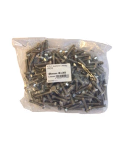 VITI TESTA ESAGONALE IN ACCIAIO INOX A2 - M6 X 30 - 1 KG.