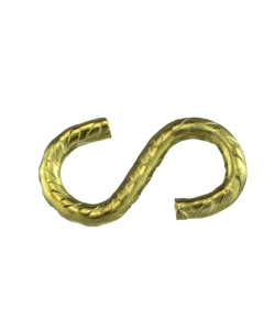GANCI A "S" APERTI RUSTICI 3,8X40 MM. - 4 PZ.