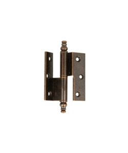 CERNIERE CURVE ALTE OTTONE BRONZATO - 40 X 40 MM. DX - 2 PZ.