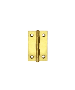 CERNIERE PER COFANETTI - 20 X 20 MM. - OTTONATO - 6 PZ.