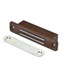 CHIUSURA MAGNETICA DA INCASSO FORZA 12 KG MARRONE - 2 PZ.