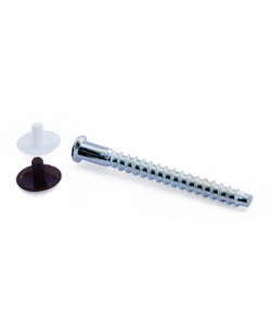 VITI DI COLLEGAMENTO IMPRONTA ESAGONALE + TAPPI - Ø 7 X 38 MM. - 16 PZ.