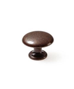 POMOLO IN ZAMA - Ø 25 MM. - BRONZO SATINATO