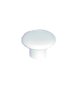 POMOLO IN PLASTICA - Ø 32 MM. - BIANCO