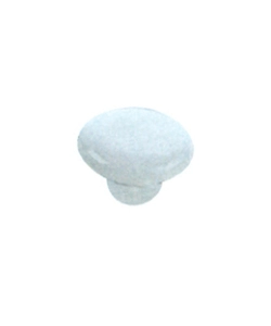 POMOLO IN PORCELLANA OVALE BIANCO