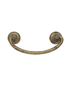 MANIGLIETTA ANTICATA - 85X34 MM. - ANTICATO