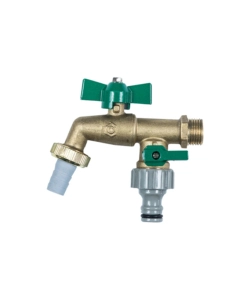 PORTAGOMMA SFERA 3/4" A 2 VIE CON INNESTO RAPIDO
