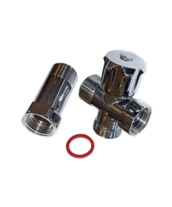 RUBINETTO CARICO LAVATRICE PER GRUPPI PARETE CON DISTANZIALE 3/4"