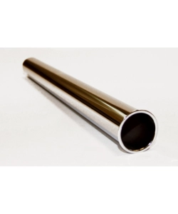 CANOTTO IN OTTONE CON CARTELLA Ø 32 MM. X L. 30 CM.