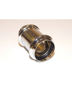 CANOTTO CON GIUNZIONE IN OTTONE Ø 32 MM. X L. 60 MM.