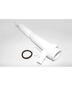 SIFONE ESTENSIBILE CON ATTACCO LAVATRICE 1/2 X 32 - 40 MM., PER CUCINA