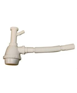 SIFONE BOTTIGLIA ESTENSIBILE 1 VIA 1 1/2" X 40 MM., PER CUCINA
