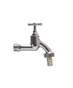 RUBINETTO PER GIARDINO OTTONE CROMATO 3/4"