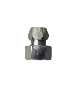 NIPLES FEMMINA PER ATTACCHINO 1/2" - 3/8" X 10 MM.