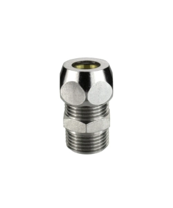 NIPLES DOPPIO MASCHIO - FEMMINA 1/2" - 3/8" X 10 MM.
