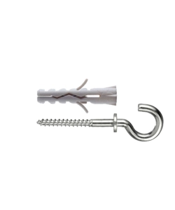 TASSELLI IN NYLON Ø 6 X 30 SENZA COLLARINO CON OCCHIOLO APERTO 12 PZ.
