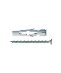 TASSELLI IN NYLON UNIVERSALI Ø 8 X 50 CON VITI TPS 4,5 X 60 IDEALI PER PARETI VUOTE 8 PZ.