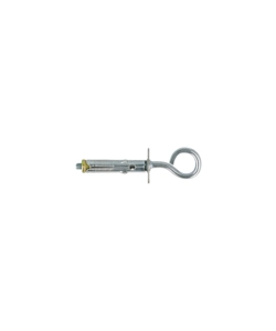 MINI TASSELLI IN ACCIAIO Ø 6 X 25 CON OCCHIOLO CHIUSO 8 PZ.