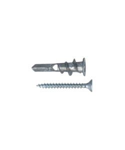 TASSELLI IN ZAMA AUTOFORANTI 6 X 37 MM PER PARETI VUOTE, CON VITE TPS 4,5 X 40 - 12 PZ.