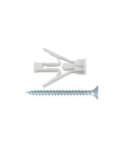 TASSELLI IN NYLON ESPANSIONE A FARFALLA 10 X 38 MM, CON VITI TPS 4 X 50 - 6 PZ.