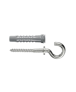 TASSELLI UNIVERSALI A 4 SETTORI Ø 6 X 30 CON OCCHIOLO APERTO 25 PZ.