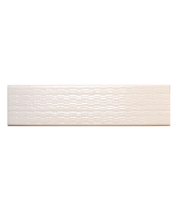 CINTINO IN PLASTICA 5,5 MT. IN PVC BIANCO