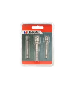 ADATTATORI DA 50 MM. CON ATTACCO 1/4” PER 1/4” - 3/8” - 1/2” 3 PZ.