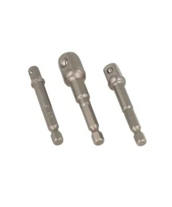 ADATTATORI DA 50 MM. CON ATTACCO 1/4” PER 1/4” - 3/8” - 1/2” 3 PZ.