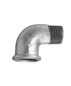ANGOLO ZINCATO A 90° MASCHIO - FEMMINA 1"