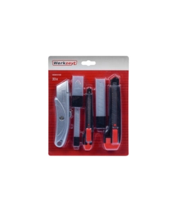 CUTTER + LAME DI RICAMBIO 33 PEZZI