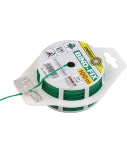 FILO PER GIARDINAGGIO IN FERRO PLASTIFICATO, VERDE, 100 METRI