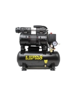 COMPRESSORE ARIA PORTATILE SYSTEM+ CON TROLLEY E ACCESSORI 8L 0,95HP - COD. SY061