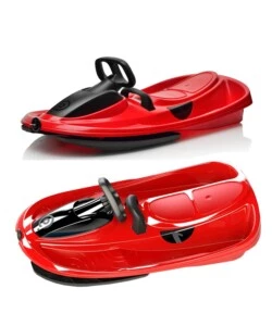 BOB PER BAMBINI A 2 POSTI STRATOS RACING, COLORE ROSSO