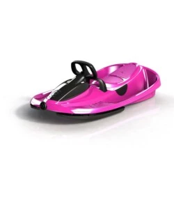 BOB PER BAMBINI A 2 POSTI STRATOS RACING, COLORE MONSTER PINK