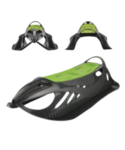 SLITTA PER BAMBINI A 2 POSTI MODELLO NEONGRIP, COLORE ANTRACITE