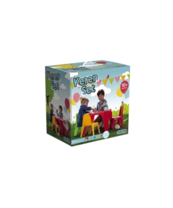TAVOLO PIC NIC DA ESTERNO PER BAMBINI CON 4 SEDUTE MODELLO "4 AMICI"