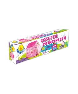 TENDA PER BAMBINI DA ESTERNO MODELLO CASETTA PRINCIPESSE, 95X72X105 CM