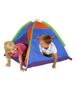 TENDA DA ESTERNO PER BAMBINI MODELLO CASETTA AVVENTURA, 112X112X94 CM