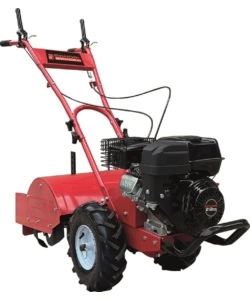 MOTOCOLTIVATORE A SCOPPIO SEMOVENTE SANDRIGARDEN "SG-MC 65" CON FRESA IN ACCIAIO E LARGHEZZA TAGLIO 50 CM, 212 CC