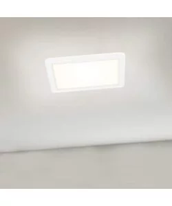 PLAFONIERA LED CON RETROILLUMINAZIONE 19X19 CM, 1400 LM