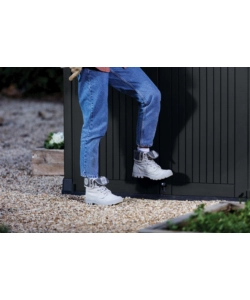 KETER - PORTATTREZZI MULTIUSO IN RESINA "STORE IT OUT MIDI" - 880 LT 132X71,5X113,50 CM NERO