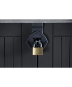 KETER - PORTATTREZZI MULTIUSO IN RESINA "STORE IT OUT MIDI" - 880 LT 132X71,5X113,50 CM NERO