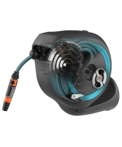 AVVOLGITUBO A PARETE AUTOMATICO GARDENA "ROLLUP S" IN PLASTICA 54X23,5X43,7 CM